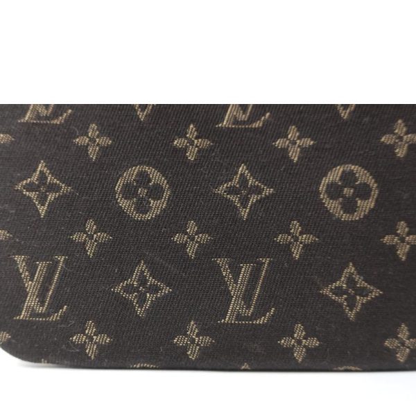 58990 3 Louis Vuitton Pochette Cle Monogram Card Case Coin Case Pouch Brown