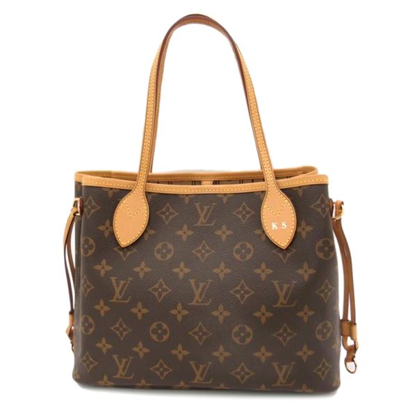 59065 1 Louis Vuitton Neverfull PM Monogram Tote Bag Brown