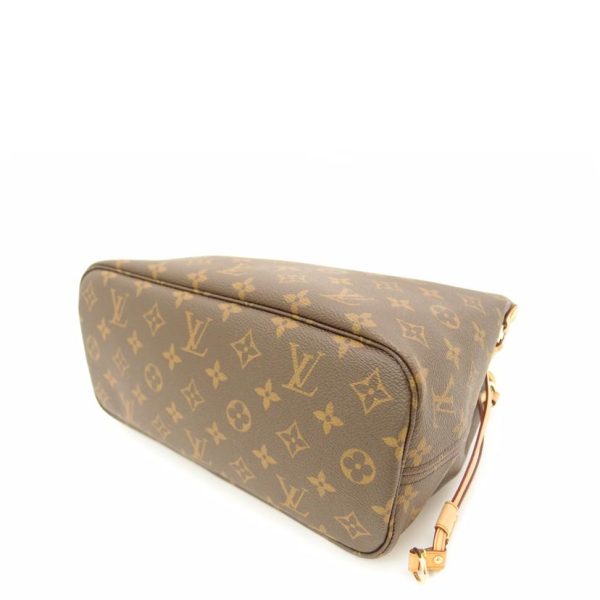 59065 3 Louis Vuitton Neverfull PM Monogram Tote Bag Brown