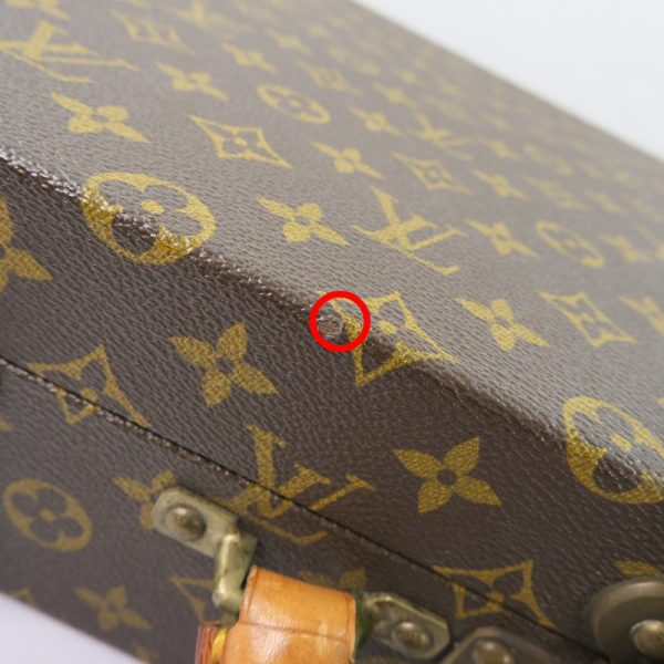 59080339 10 Louis Vuitton President M53012 Monogram Canvas Brown Briefcase