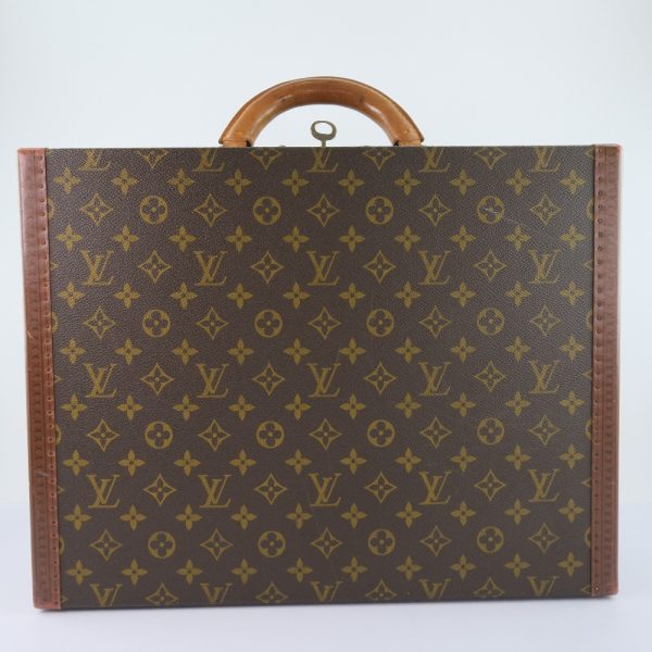 59080339 4 Louis Vuitton President M53012 Monogram Canvas Brown Briefcase