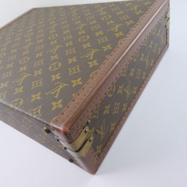 59080339 8 Louis Vuitton President M53012 Monogram Canvas Brown Briefcase