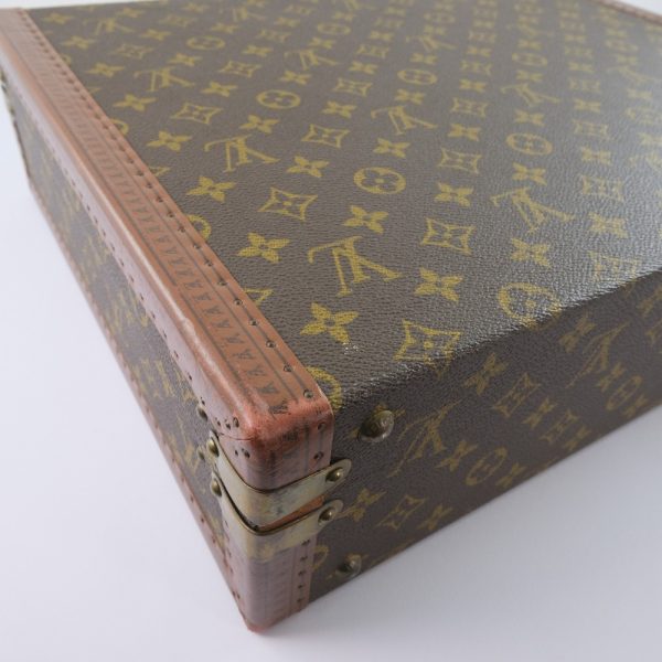 59080339 9 Louis Vuitton President M53012 Monogram Canvas Brown Briefcase