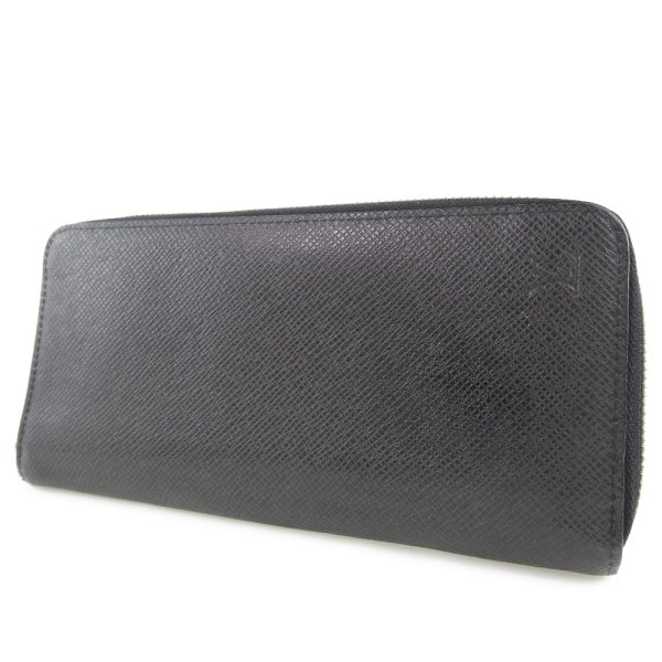 59100302 2 Louis Vuitton Zippy Wallet Vertical M32822 Taiga Black