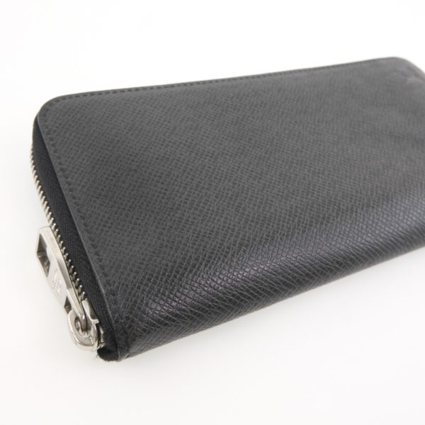 59100302 4 Louis Vuitton Zippy Wallet Vertical M32822 Taiga Black