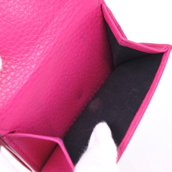 59110335 9 Balenciaga Paper Mini 391446 Leather Pink Trifold Wallet