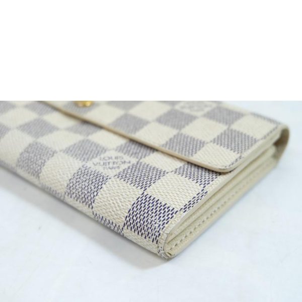 59158 7 Louis Vuitton Portefeuil Sala Damier Azur Wallet