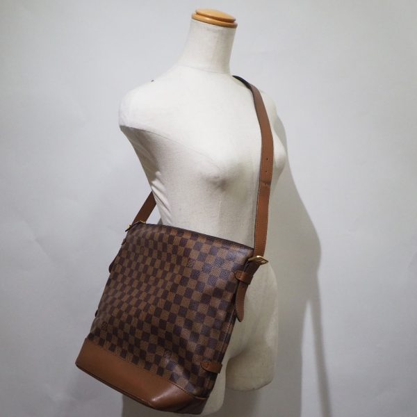 59160449 13 LOUIS VUITTON Diane Shoulder Bag Damier Brown