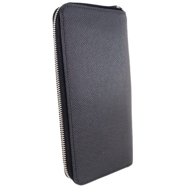 59170451 3 LOUIS VUITTON Zippy wallet long Vertical M32822 Taiga Black