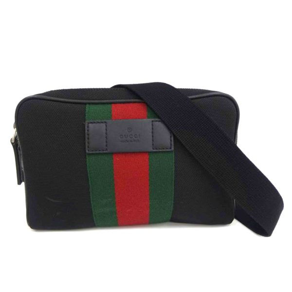 59229 1 GUCCI Sherry Line Waist Bag