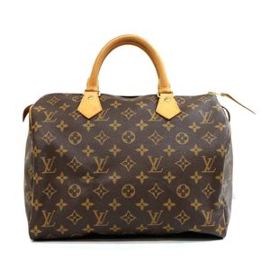 59271 2 Louis Vuitton Papillon Pouch Cylindrical Monogram Leather Brown Gold GM LV Shoulder Bag