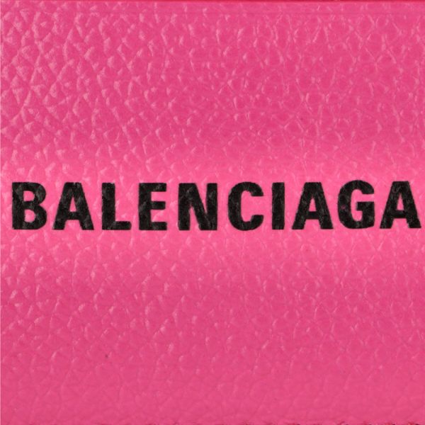 5938121iz435660 3 Balenciaga Card Case Pass Case Pink