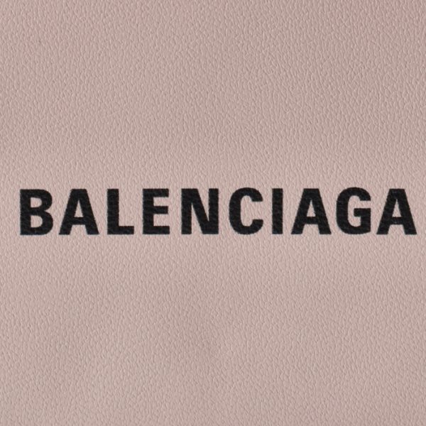 5938131i3535960 3 Balenciaga Logo Trifold Mini Wallet Pink