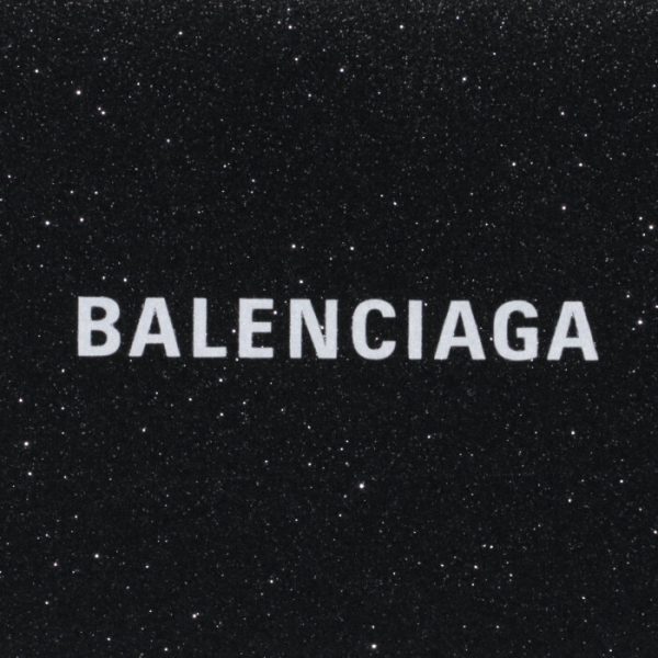 5938132102o1000 3 Balenciaga Glitter Trifold Mini Wallet Black