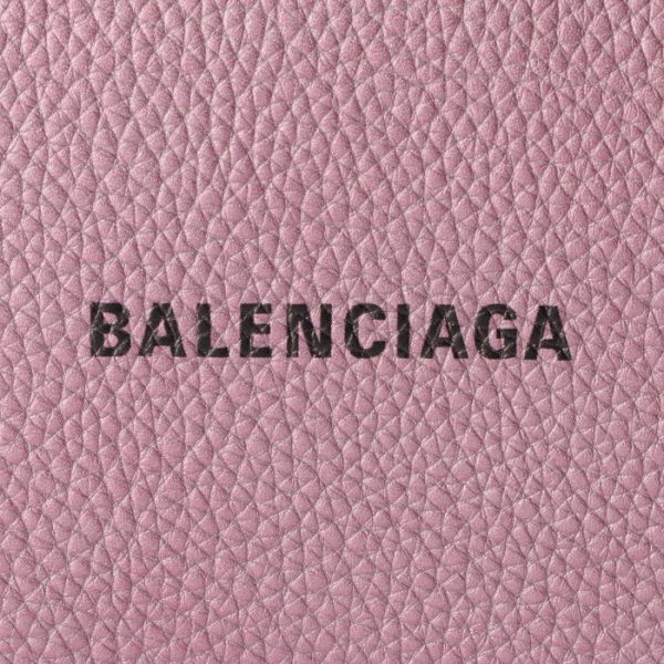 59421615yn36260 3 Balenciaga Logo Bifold Mini Wallet Pink