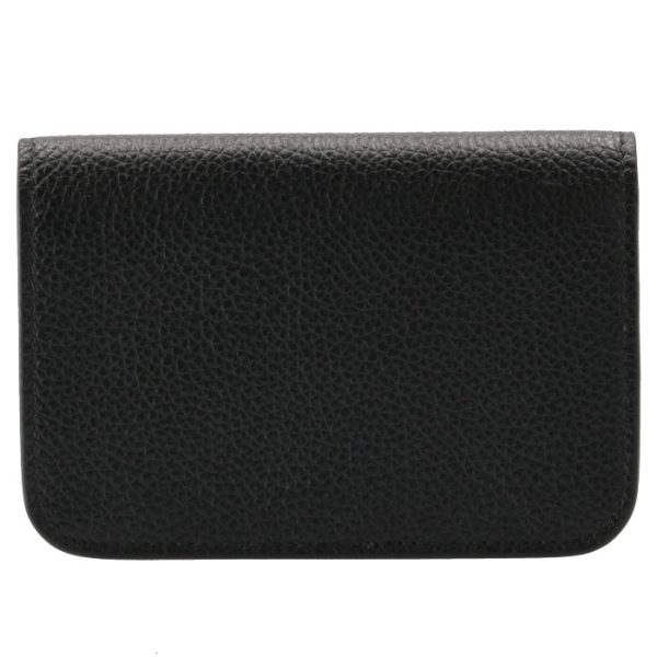 5942201izim1090 2 Balenciaga Cash Card Case Black