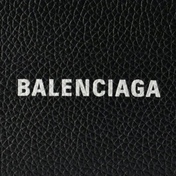 5942201izim1090 3 Balenciaga Cash Card Case Black