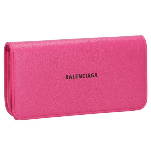 5942891iz435660 Balenciaga Bifold Long Wallet Pink