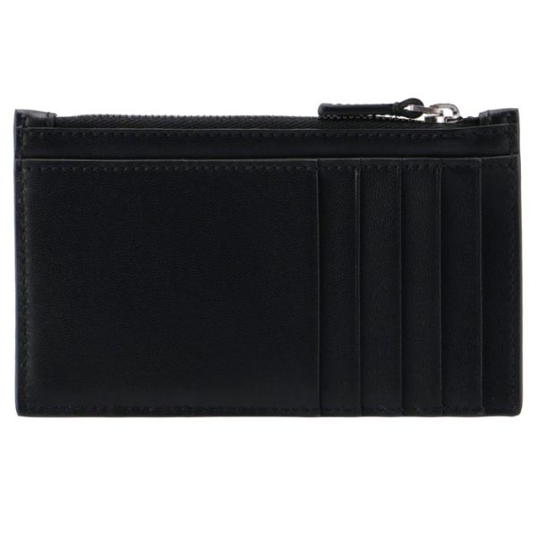 5943111i3531090 2 Balenciaga Card Holder Coin Case Fragment Black