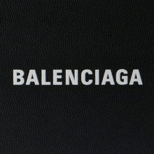 5943111i3531090 3 Balenciaga Card Holder Coin Case Fragment Black