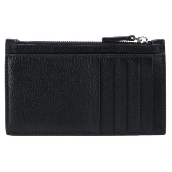 5943111izi31090 2 Balenciaga Card Holder Coin Case Fragment Black