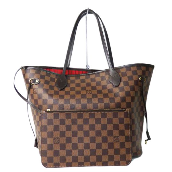 59567 1 Louis Vuitton Neverfull MM Tote Bag Damier