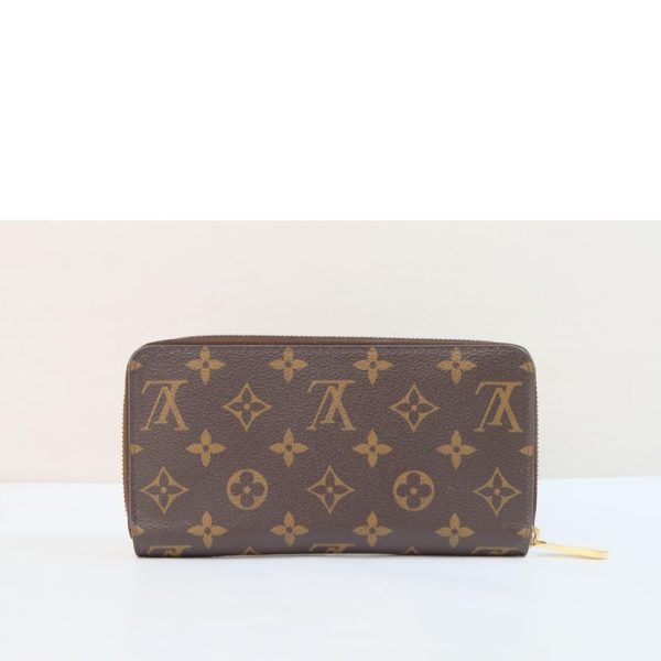 59592 2 Louis Vuitton Zippy Wallet Monogram Rose Ballerine