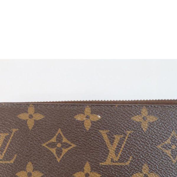 59592 6 Louis Vuitton Zippy Wallet Monogram Rose Ballerine