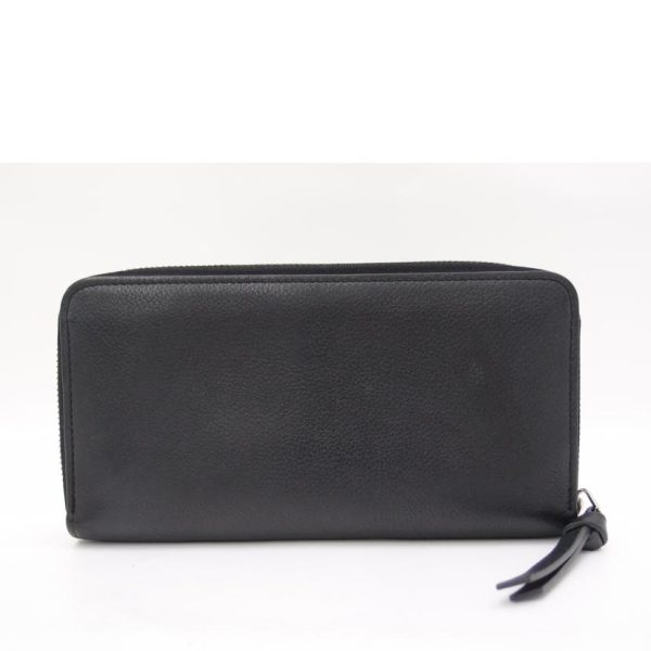 59631 2 Louis Vuitton Zippy Lockme Wallet Taurillon Noir