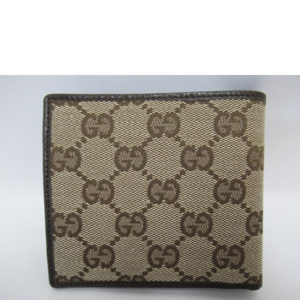 59756 2 Gucci GG Canvas Bi Fold Wallet