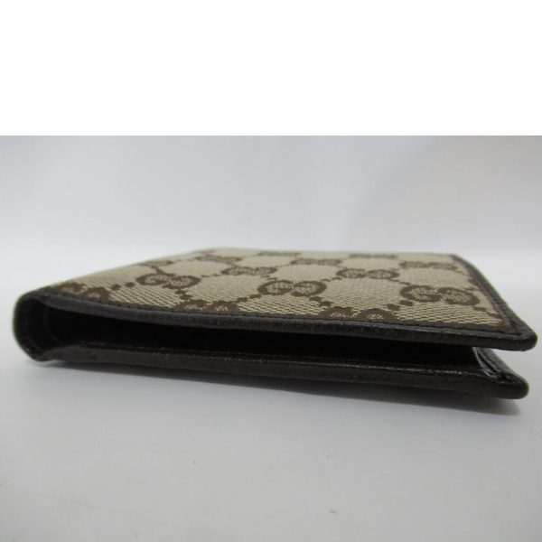 59756 3 Gucci GG Canvas Bi Fold Wallet