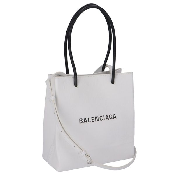 5978580ai2n9000 Balenciaga Shopping Tote XXS Bag White