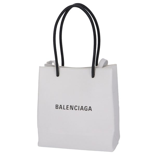 5978580ai2n9000 1 Balenciaga Shopping Tote XXS Bag White