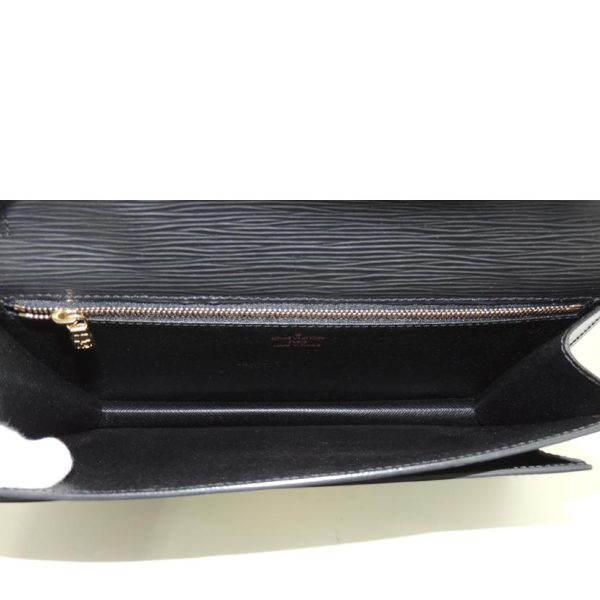 59815 5 Louis Vuitton Dragonne Pouch Epi Noir