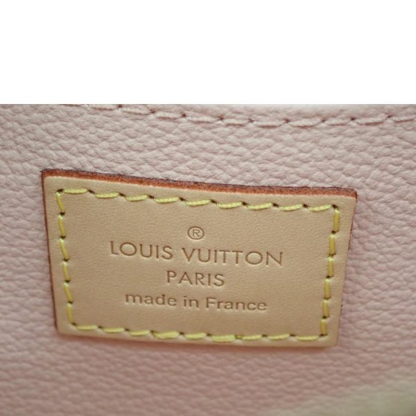 59926 6 Louis Vuitton Monogram Giant Pochette Cosmetech Pouch Brown