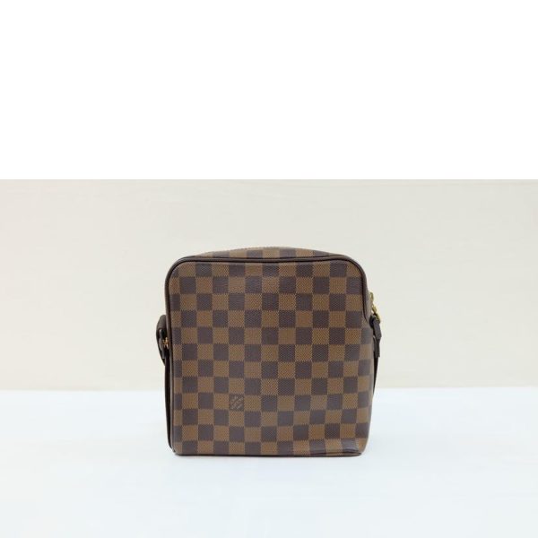 59946 2 Louis Vuitton Olaf PM Bag Damier Ebene