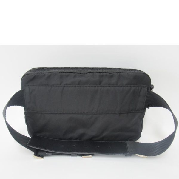 59978 2 Prada Nylon Hip Bag Black