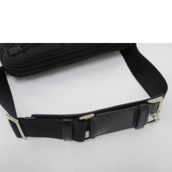 59978 4 Prada Nylon Hip Bag Black