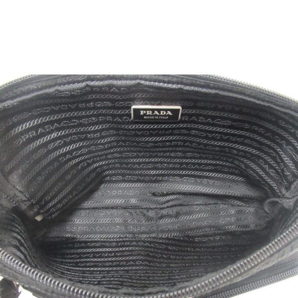 59978 6 Prada Nylon Hip Bag Black