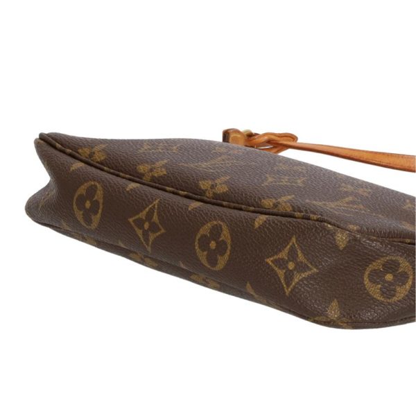 59982 2 Louis Vuitton Pochette Accessory Bag Monogram Brown