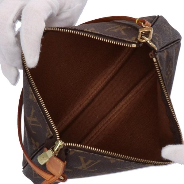 59982 4 Louis Vuitton Pochette Accessory Bag Monogram Brown