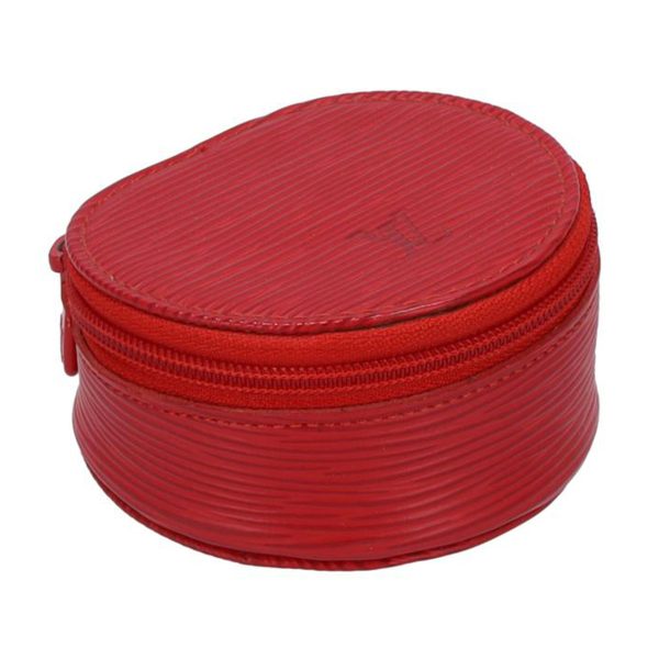 59988 1 Louis Vuitton Ecrin Bijoux Jewelry Case Red Epi