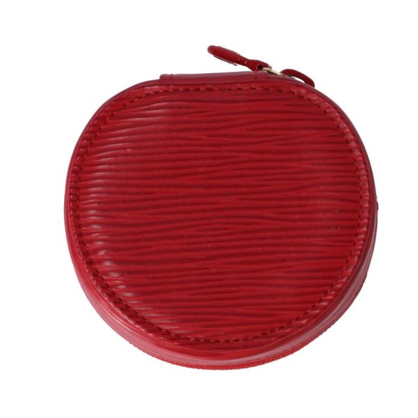 59988 2 Louis Vuitton Ecrin Bijoux Jewelry Case Red Epi