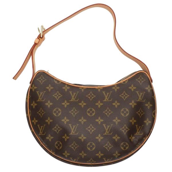 59999 1 Louis Vuitton Croissant GM Shoulder Bag Monogram Brown