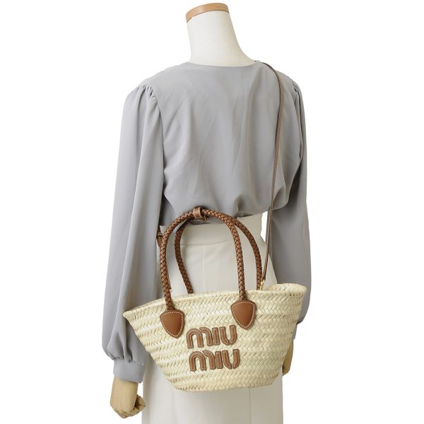 5bg2732ddhf0a5tooo 4 Miu Miu Tote Bag Basket Bag