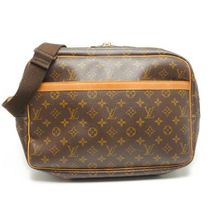 5h0381 1 Gucci Gg Supreme Shoulder Bag Brown White