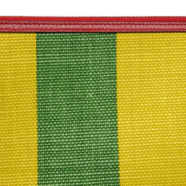 5h0393 3 GUCCI Viadera clutch bag Rasta