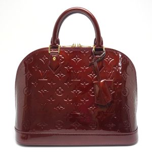 5h1048 1 Louis Vuitton Belem MM Damier Shoulder Bag Brown