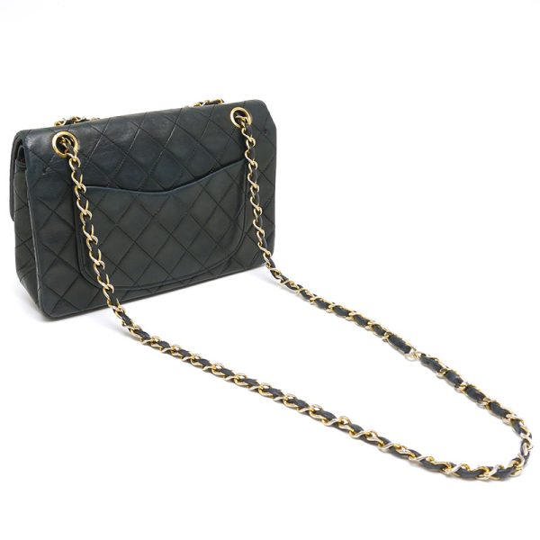 5h1065 2 CHANEL Matelasse 23 Chain Shoulder Bag Lambskin Black x Gold Hardware