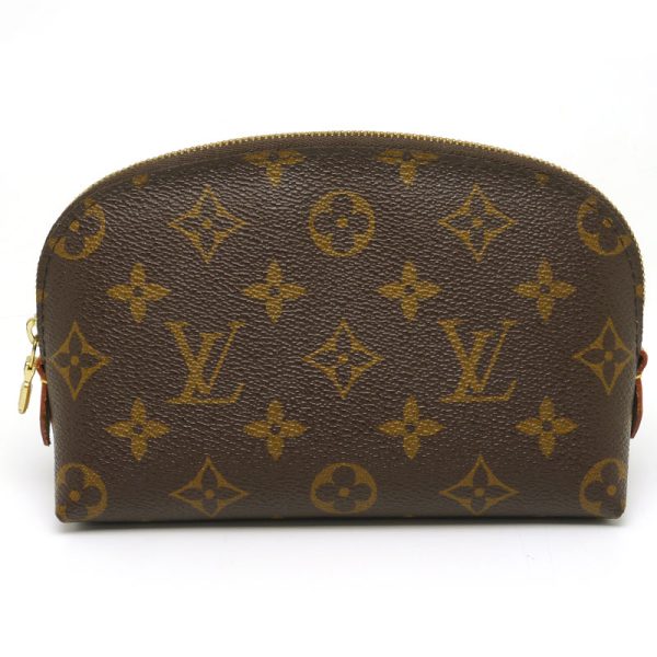 5h1272 1 Louis Vuitton LV Pochette M47515 Monogram Cosmetic Pouch